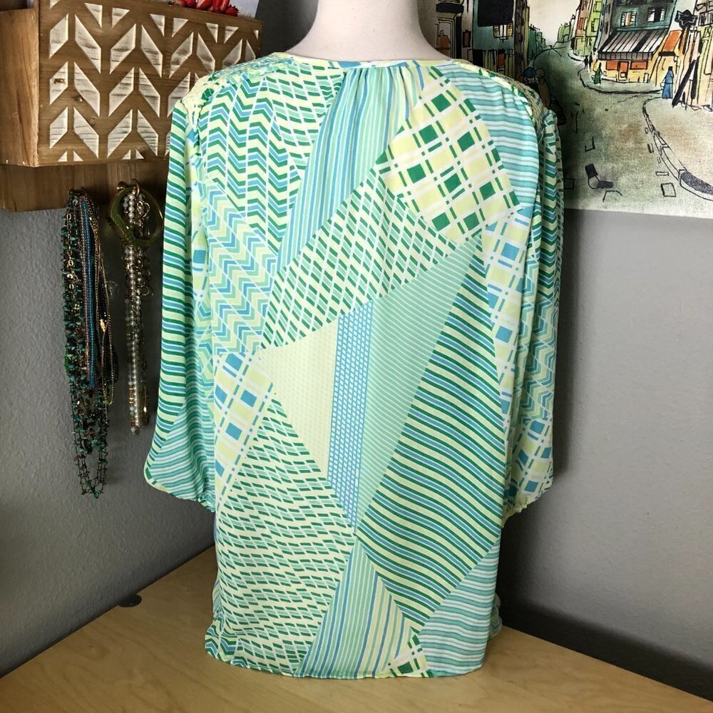 Banana Republic Patchwork Blouse - image 3